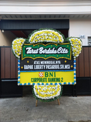 Papan Bunga Duka di Mempawah Hilir