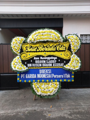 Papan Bunga Duka di Mempawah Hilir