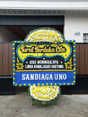 Papan Bunga Duka di Mempawah Hilir