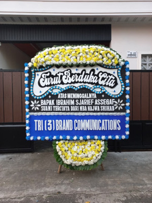 Papan Bunga Duka di Mempawah Hilir